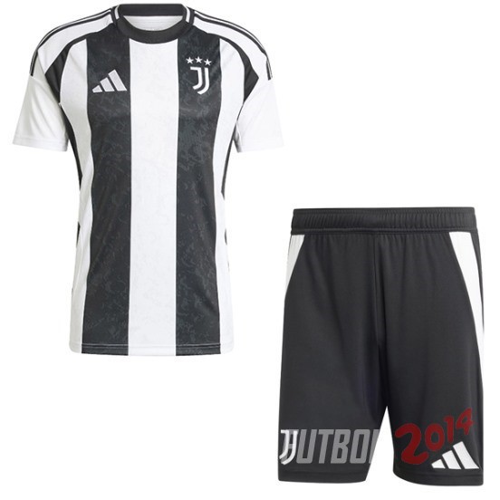 Camiseta Del Conjunto Completo Juventus Nino Primera 2024/2025