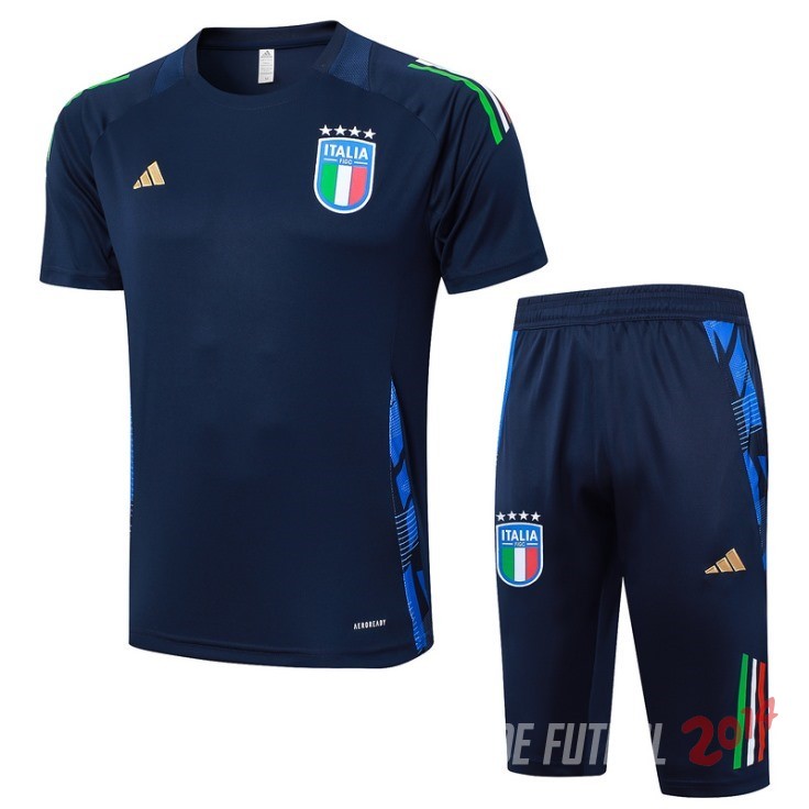 Entrenamiento Conjunto Completo Italia 2024 Azul Marino