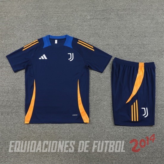 Entrenamiento Conjunto Completo Juventus 2024/2025 Azul Marino Naranja
