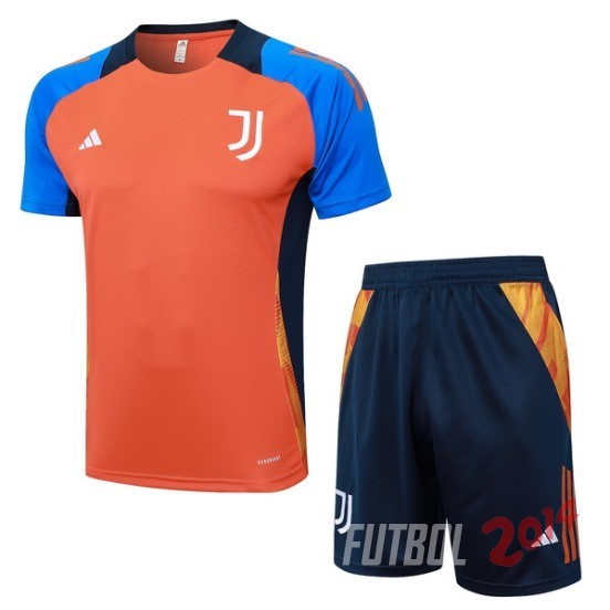 Entrenamiento Conjunto Completo Juventus 2024/2025 Naranja Azul