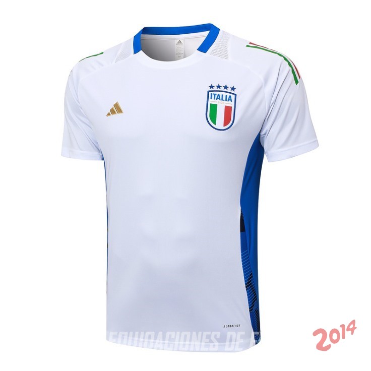 Entrenamiento Italia 2024 Blanco Azul