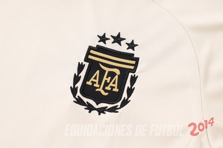 Entrenamiento Sin Mangas Conjunto Completo Argentina 2024 Amarillo Azul Negro
