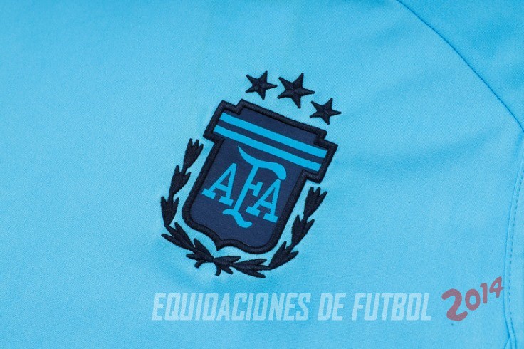 Entrenamiento Sin Mangas Conjunto Completo Argentina 2024 Azul