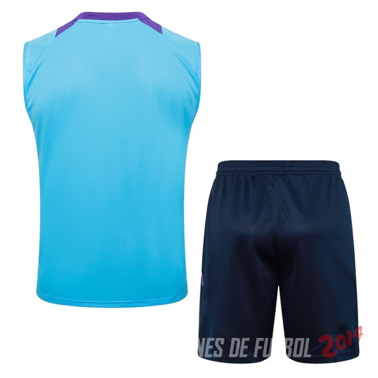 Entrenamiento Sin Mangas Conjunto Completo Argentina 2024 Azul