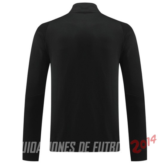Ropa Deportiva Con Cremallera Larga Argentina 2024 Negro Azul