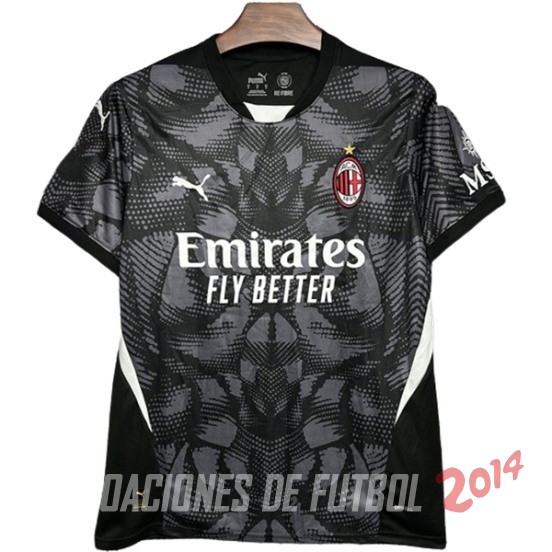 Tailandia Camiseta Del AC Milan Portero 2024/2025 Negro