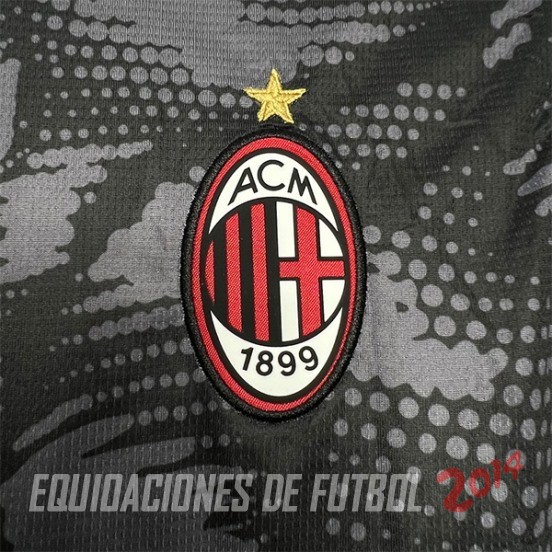 Tailandia Camiseta Del AC Milan Portero 2024/2025 Negro