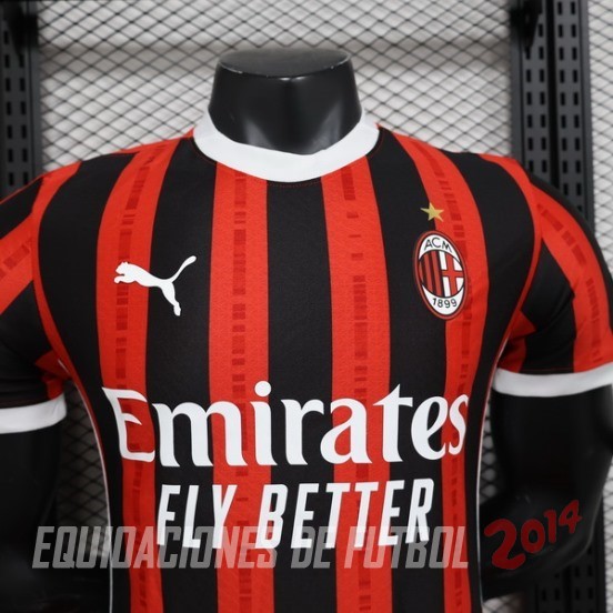 Tailandia Camiseta Del AC Milan Primera Jugadores 2024/2025
