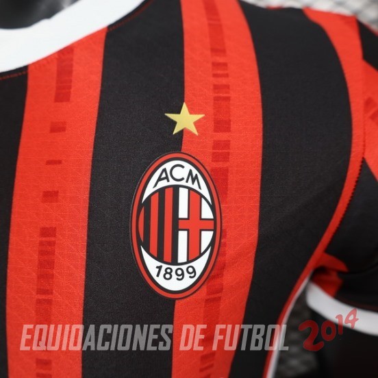 Tailandia Camiseta Del AC Milan Primera Jugadores 2024/2025