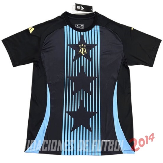 Tailandia Camiseta Del Argentina Especial 2024 Negro Azul