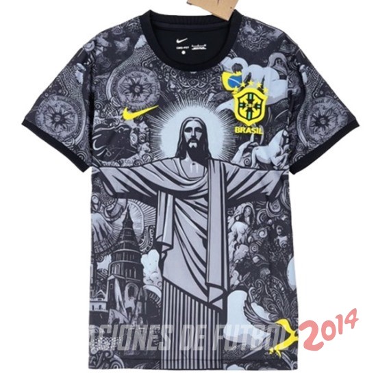 Tailandia Camiseta Del Brasil Especial 2024 Gris