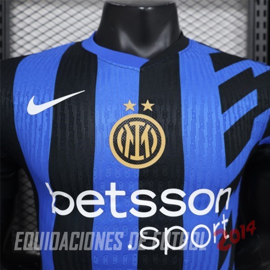 Tailandia Camiseta Del Inter Milan Primera Jugadores 2024/2025