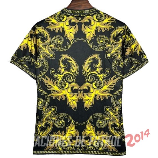 Tailandia Camiseta Del Italia Especial 2024 Amarillo Negro