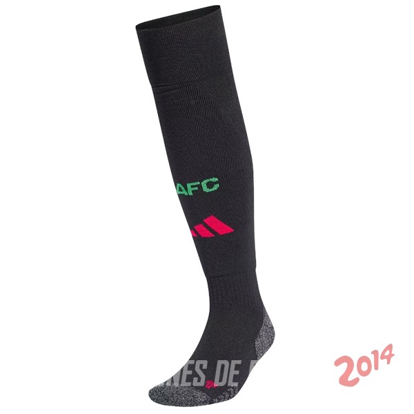 Calcetines Ninos Arsenal Segunda 2024/2025 Negro