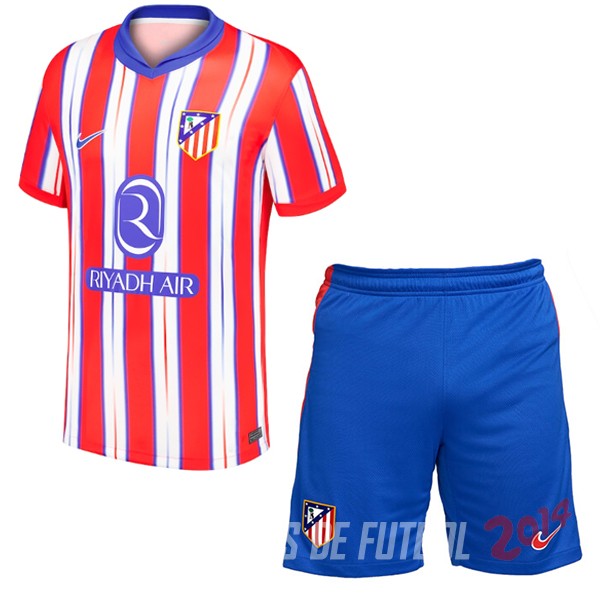 Camiseta Del Conjunto Completo Hombre Atletico Madrid Primera 2024/2025