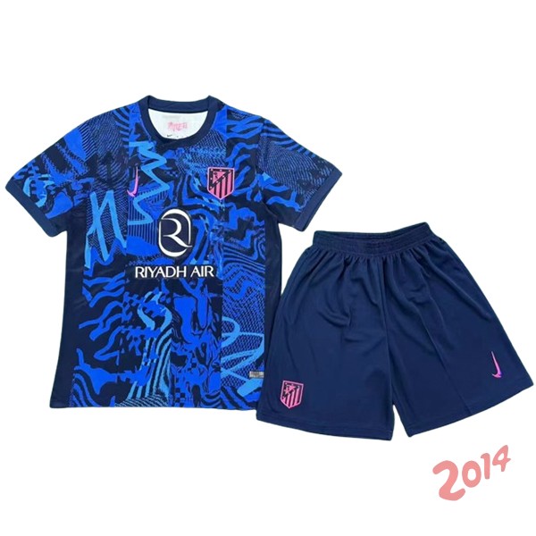 Camiseta Del Conjunto Completo Hombre Atletico Madrid Tercera 2024/2025
