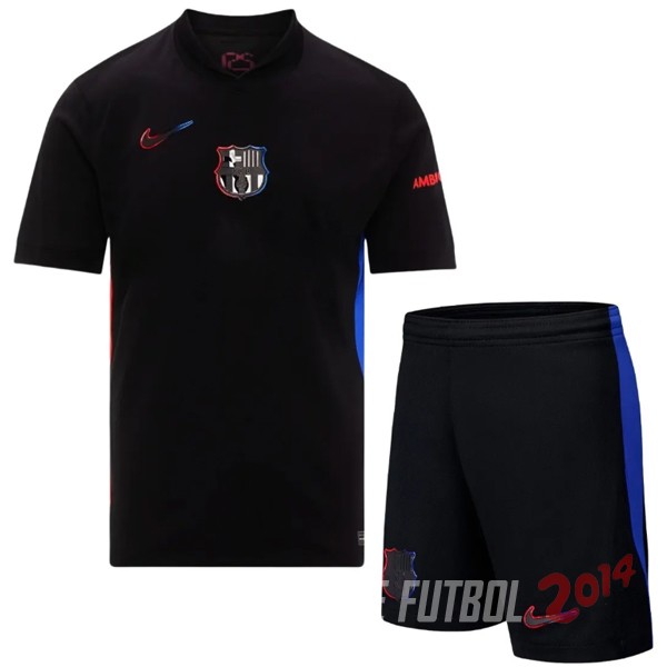 Camiseta Del Conjunto Completo Hombre Barcelona Segunda 2024/2025 II