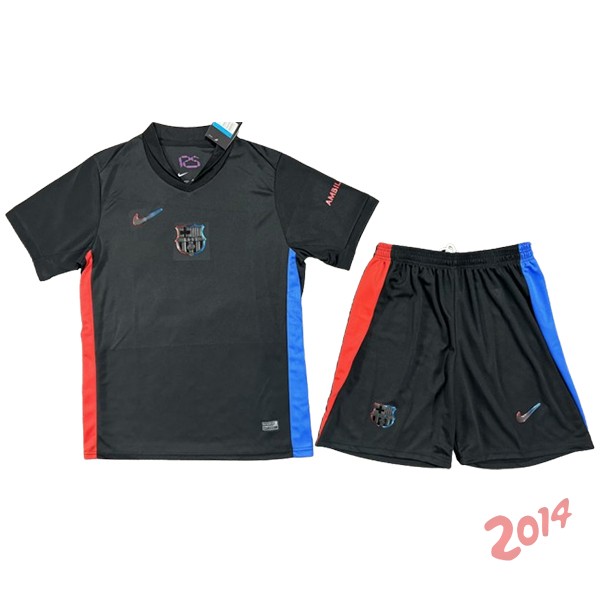 Camiseta Del Conjunto Completo Hombre Barcelona Segunda 2024/2025
