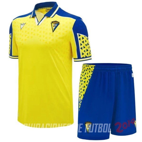 Camiseta Del Conjunto Completo Hombre Cadiz Primera 2024/2025