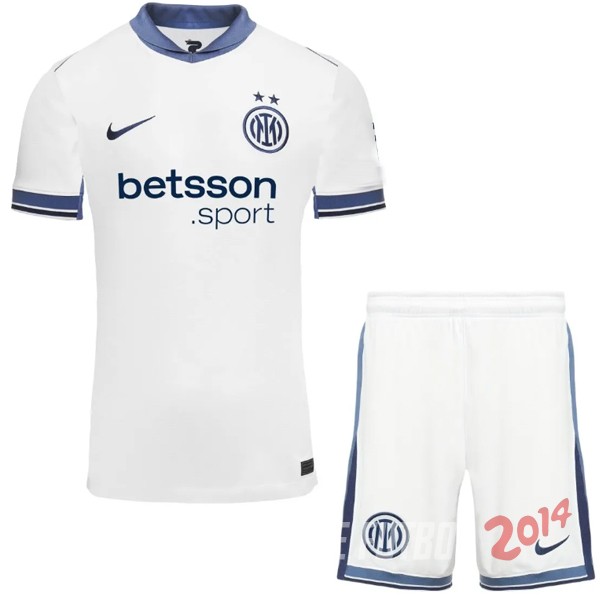 Camiseta Del Conjunto Completo Hombre Inter Milan Segunda 2024/2025