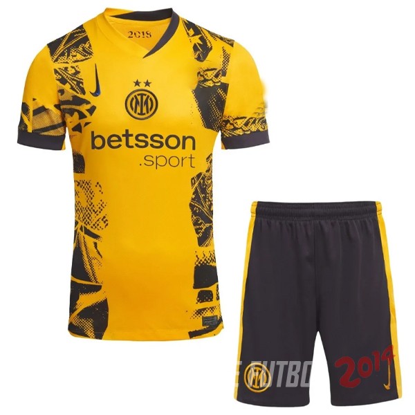 Camiseta Del Conjunto Completo Hombre Inter Milan Tercera 2024/2025