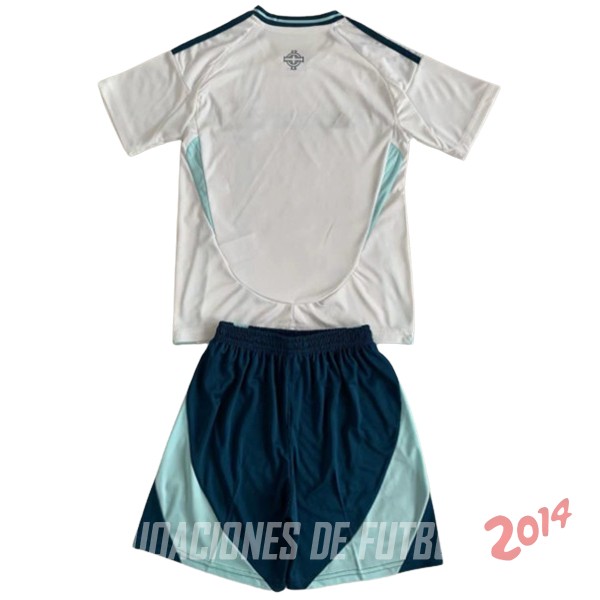 Camiseta Del Conjunto Completo Hombre Irlanda Del Norte Segunda 2024