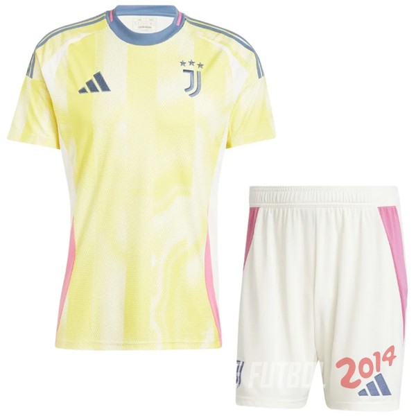 Camiseta Del Conjunto Completo Hombre Juventus Segunda 2024/2025