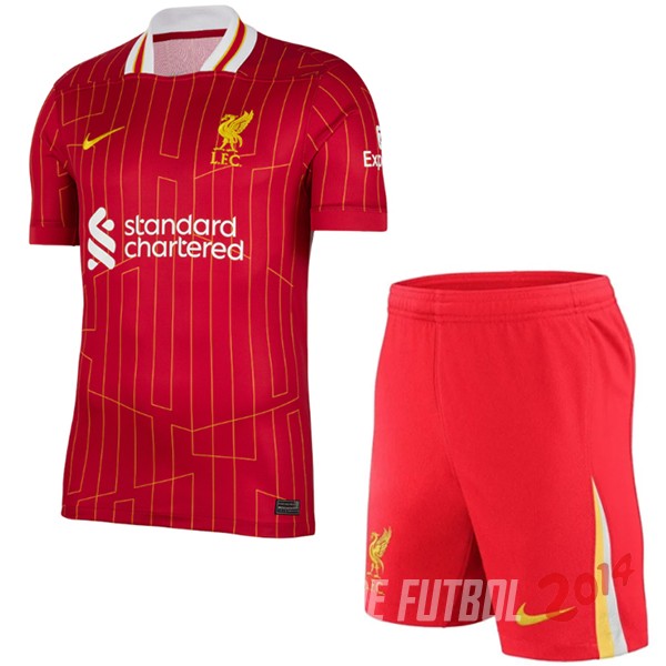 Camiseta Del Conjunto Completo Hombre Liverpool Primera 2024/2025