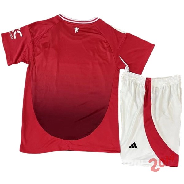 Camiseta Del Conjunto Completo Hombre Manchester United Primera 2024/2025