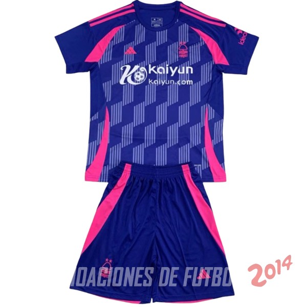 Camiseta Del Conjunto Completo Hombre Nottingham Forest Segunda 2024/2025