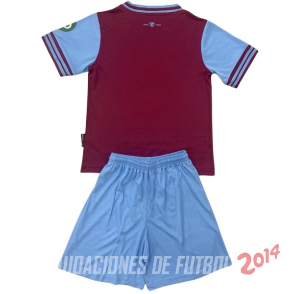 Camiseta Del Conjunto Completo Hombre West Ham United Primera 2024/2025