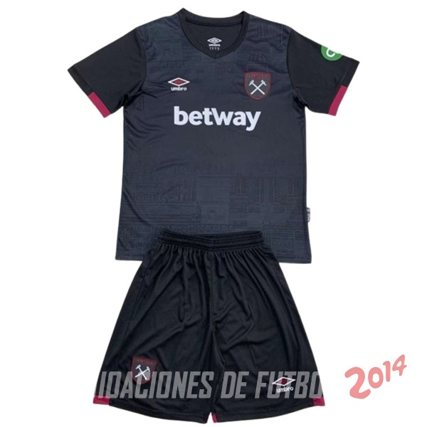 Camiseta Del Conjunto Completo Hombre West Ham United Segunda 2024/2025