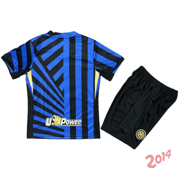 Camiseta Del Conjunto Completo Inter Milan Ninos Primera 2024/2025 Azul