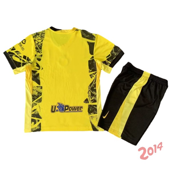 Camiseta Del Conjunto Completo Inter Milan Ninos Tercera 2024/2025 Amarillo