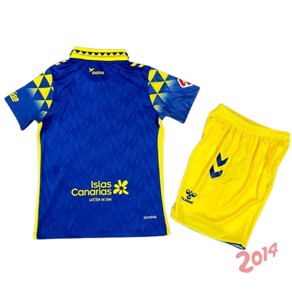Camiseta Del Conjunto Completo Las Palmas Ninos Segunda 2024/2025 Azul