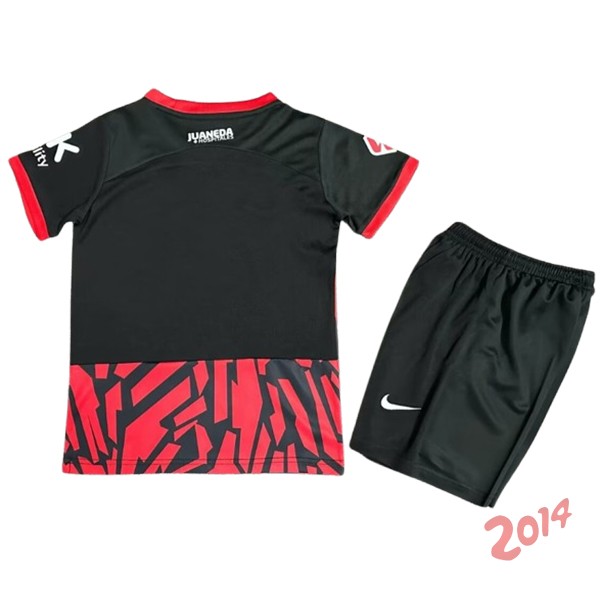 Camiseta Del Conjunto Completo Mallorca Ninos Primera 2024/2025 Rojo