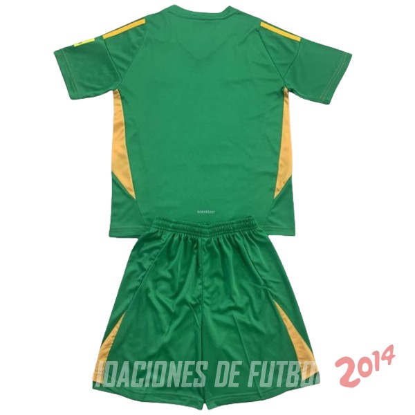 Camiseta Del Conjunto Completo Newcastle United Ninos Portero 2024/2025 Verde