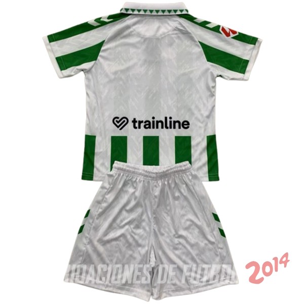 Camiseta Del Conjunto Completo Real Betis Ninos Primera 2024/2025 Verde