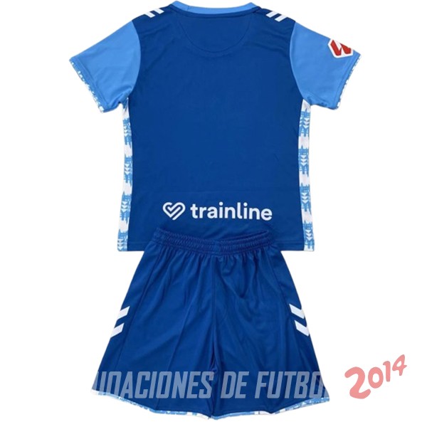 Camiseta Del Conjunto Completo Real Betis Ninos Tercera 2024/2025 Azul