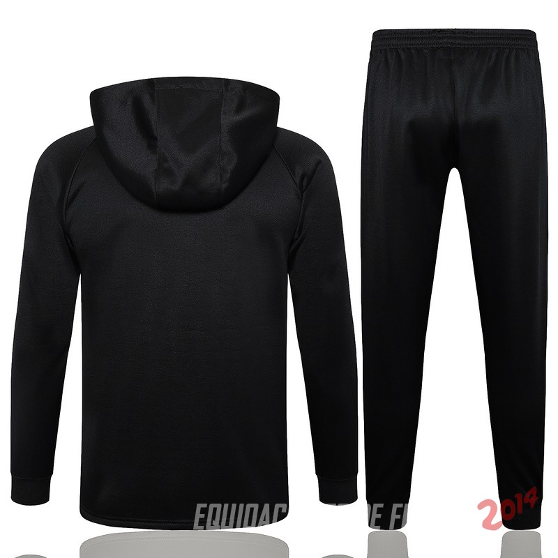 Conjunto Completo Chaqueta Con Capucha Inter Milan 2024/2025 Negro