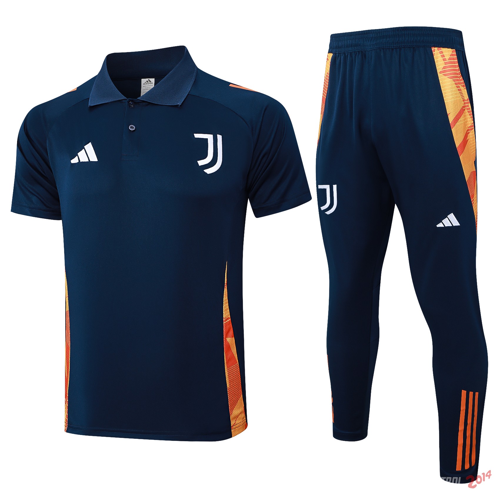 Conjunto Completo Polo Juventus 2024/2025 Azul Marino