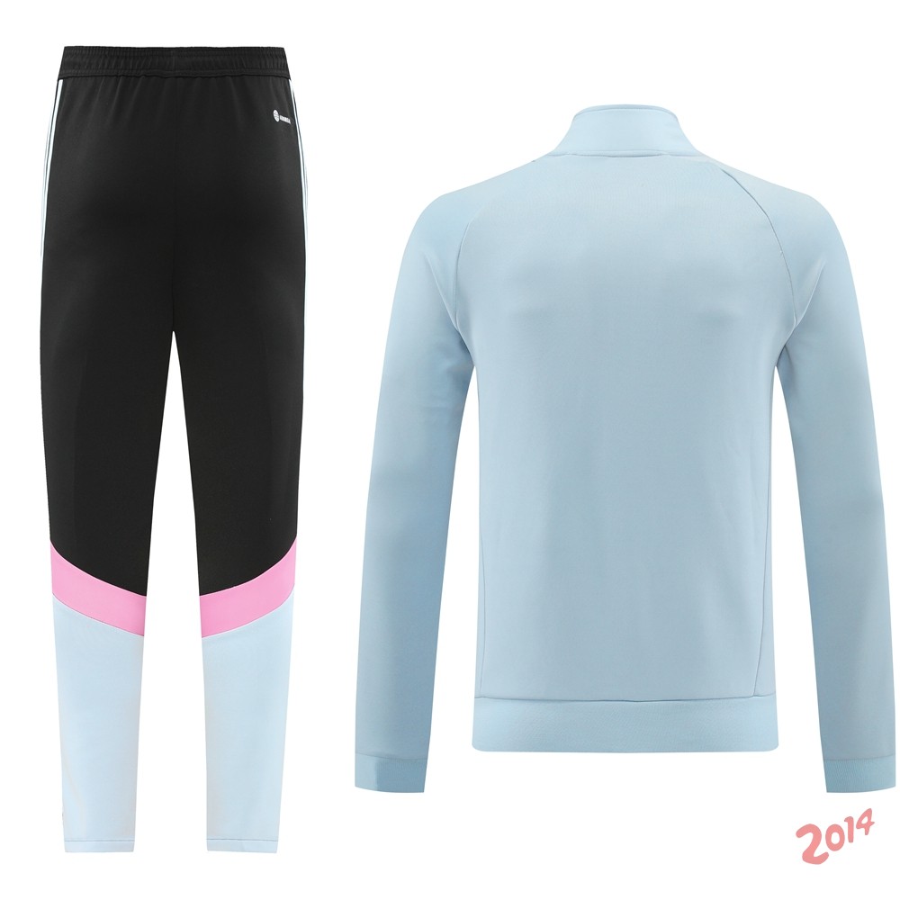 Conjunto Completo Ropa Deportiva Con Cremallera Larga Juventus 2024/2025 Gris Rosa