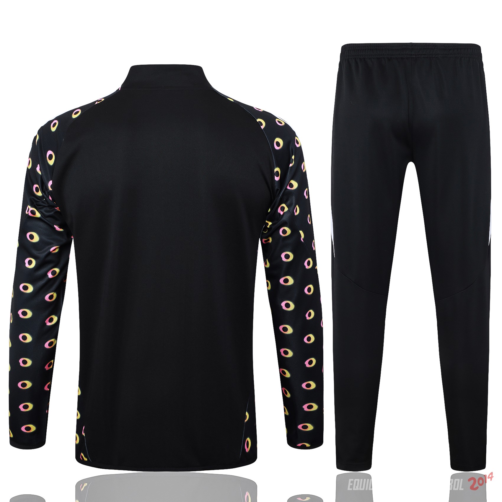 Conjunto Completo Ropa Deportiva Con Cremallera Larga Juventus 2024/2025 Negro Blanco