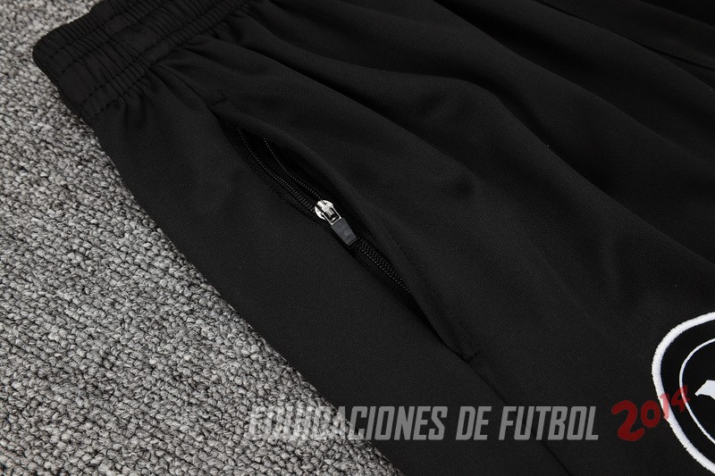 Conjunto Completo Sudadera Entrenamiento Napoli 2024/2025 Azul Negro