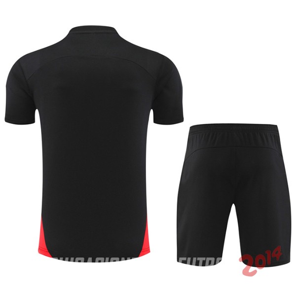 Entrenamiento Conjunto Completo AC Milan 2024/2025 Negro I Rojo
