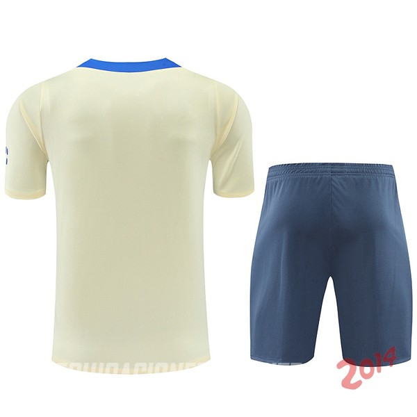 Entrenamiento Conjunto Completo Inter Milan 2024/2025 Amarillo Gris