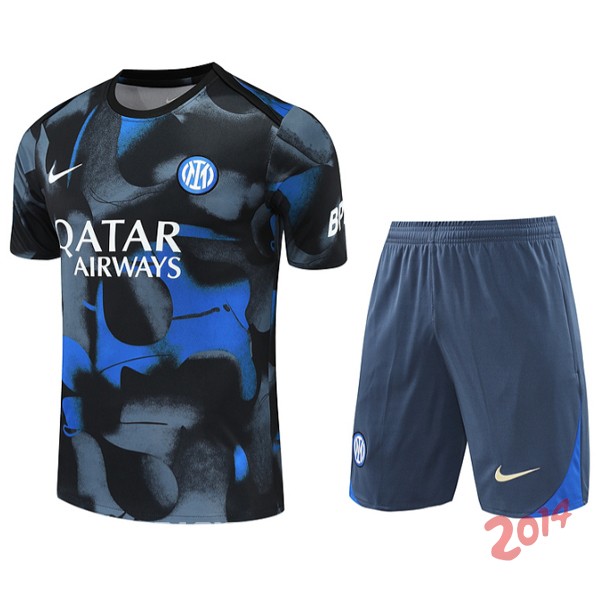 Entrenamiento Conjunto Completo Inter Milan 2024/2025 Azul Gris