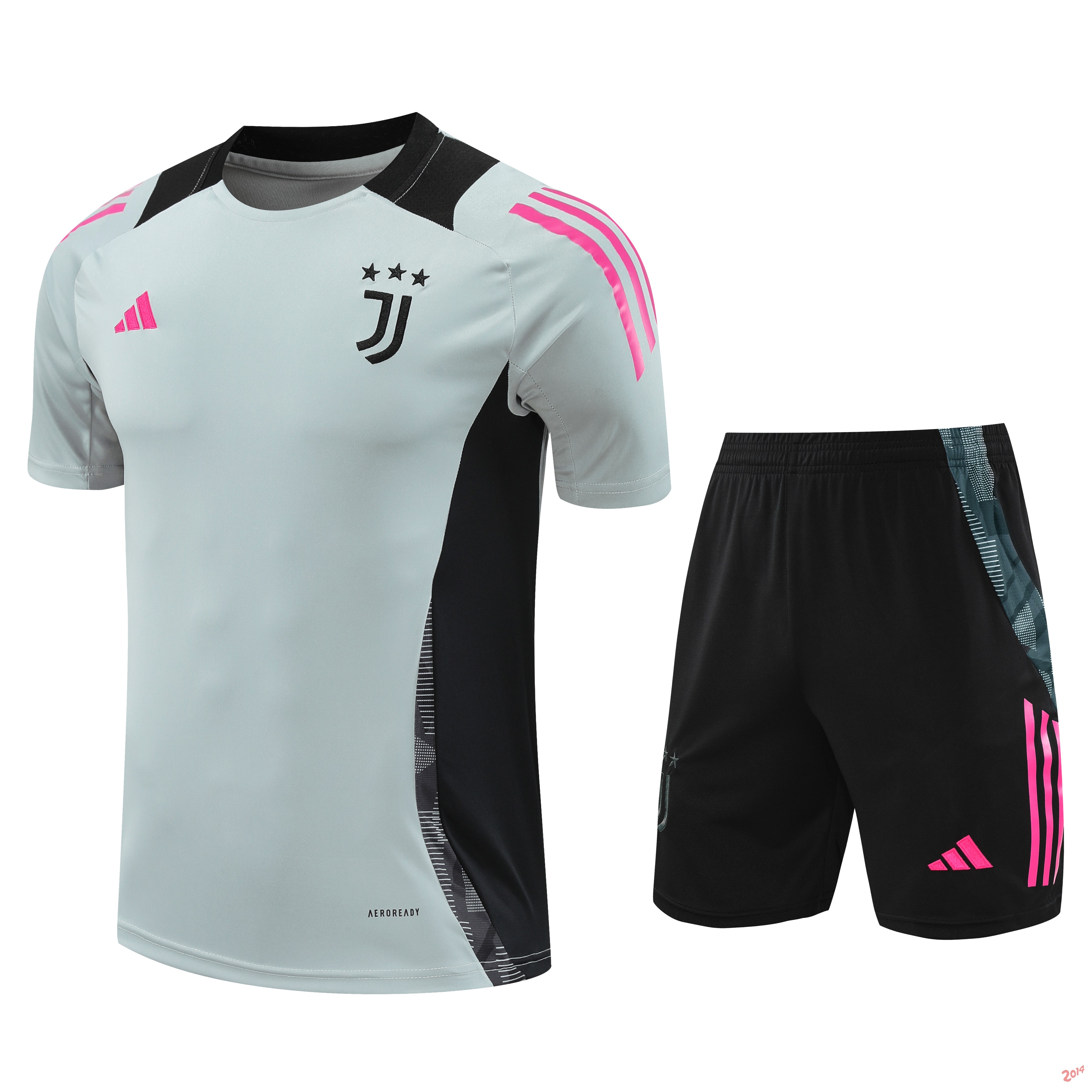Entrenamiento Conjunto Completo Juventus 2024/2025 Gris Negro