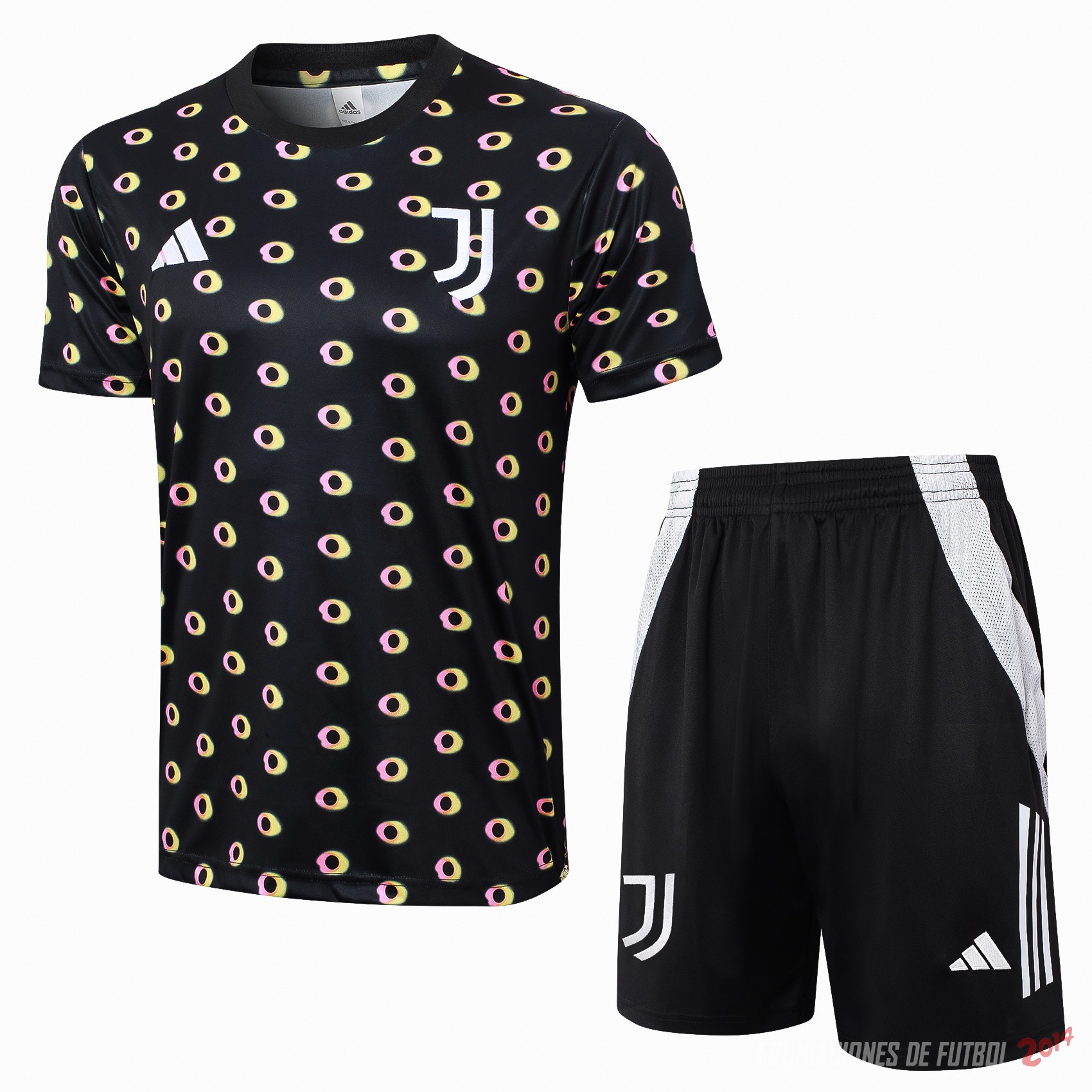 Entrenamiento Conjunto Completo Juventus 2024/2025 Negro Blanco