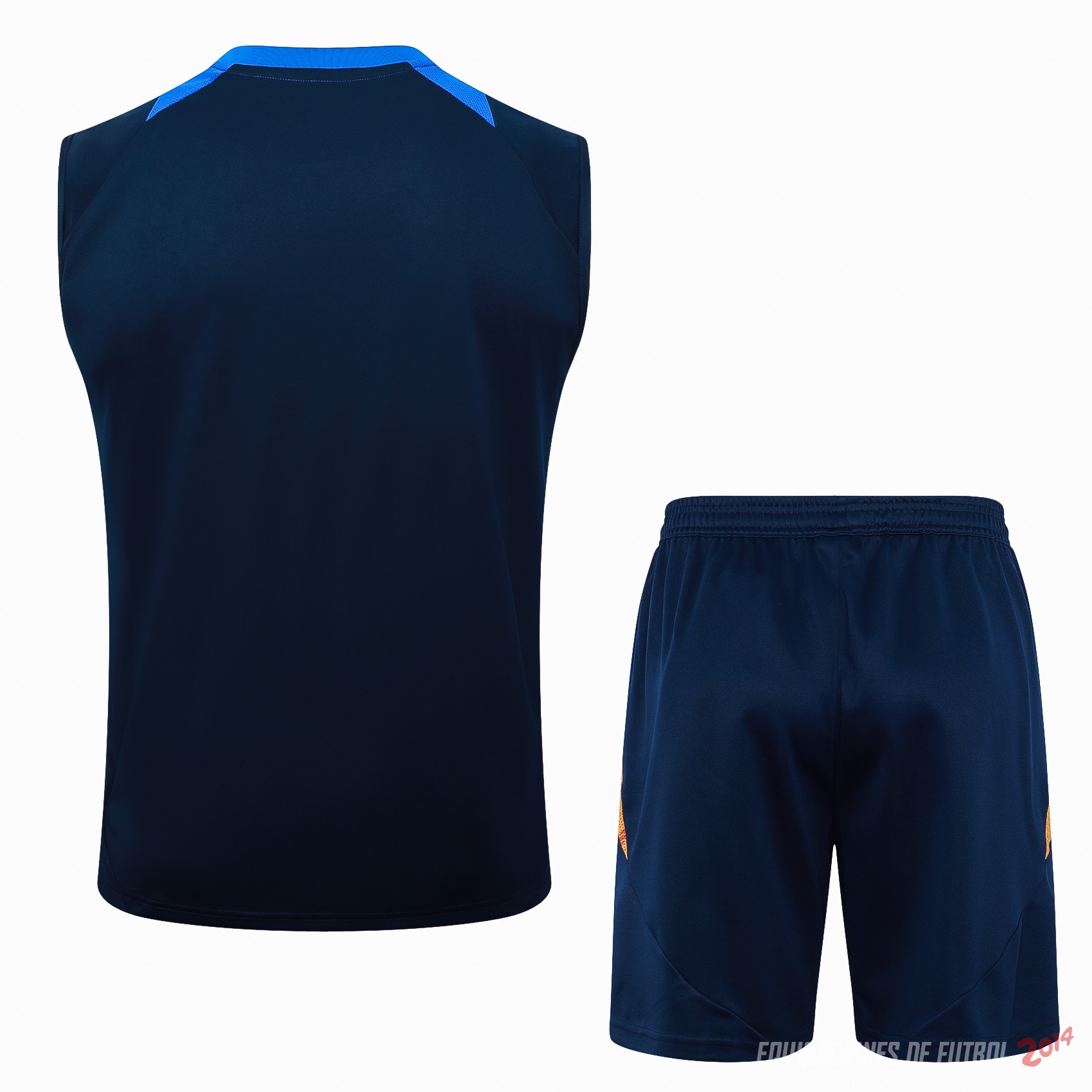 Entrenamiento Sin Mangas Conjunto Completo Juventus 2024/2025 Azul Marino